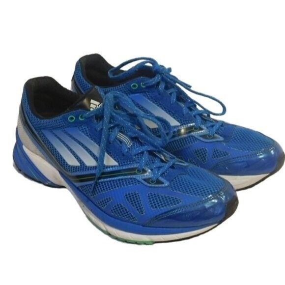 ADIDAS Adizero Tempo 5Blue Running Shoes Low Top Sneakers Mens Size9